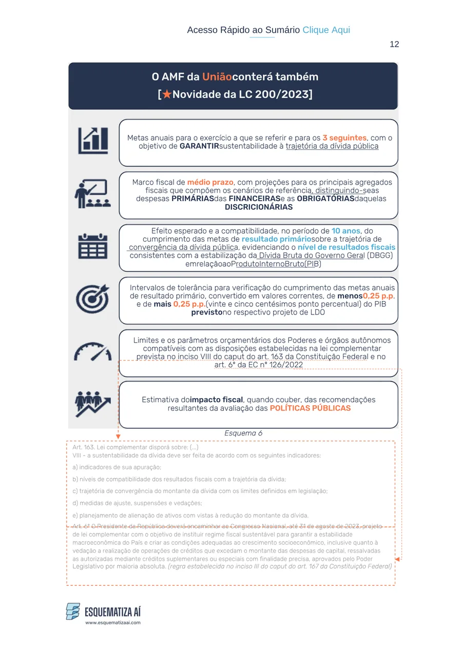 Exemplo de página de resumo esquematizado (4 de 8)