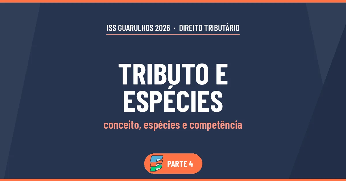 Capa do artigo Tributo, Espécies e Competência no ISS Guarulhos: os fundamentos na IBAM