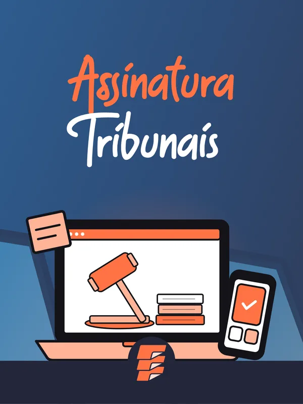 Capa do material Assinatura Tribunais