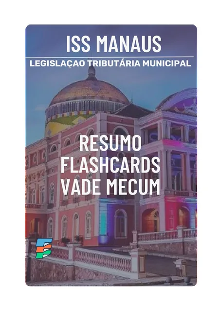 Capa de Combo Legislação Tributária Municipal ISS-Manaus
