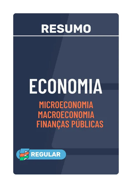 Capa de Resumo de Economia
