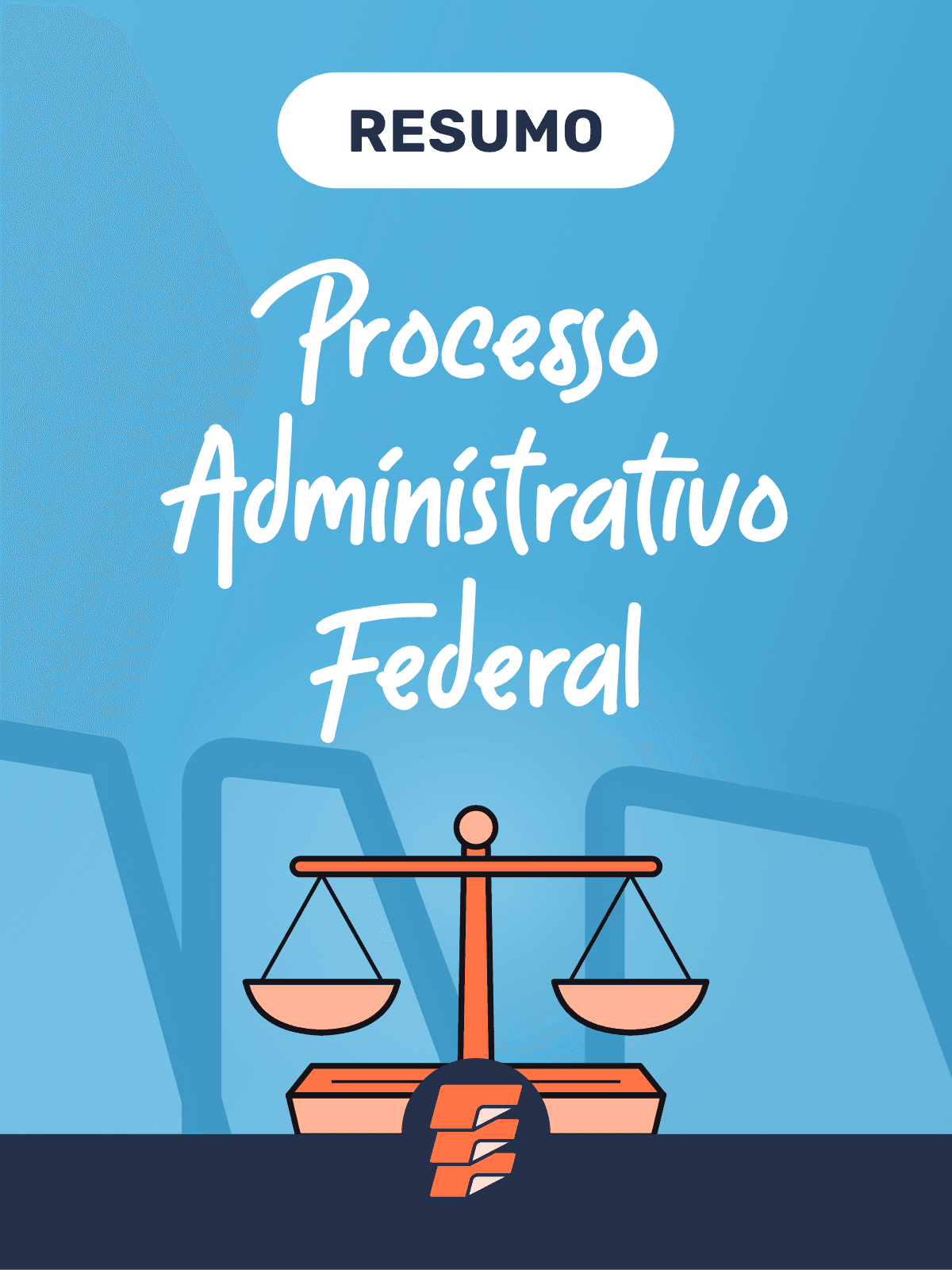Capa de Resumo Processo Administrativo Federal (Lei 9.784/99)