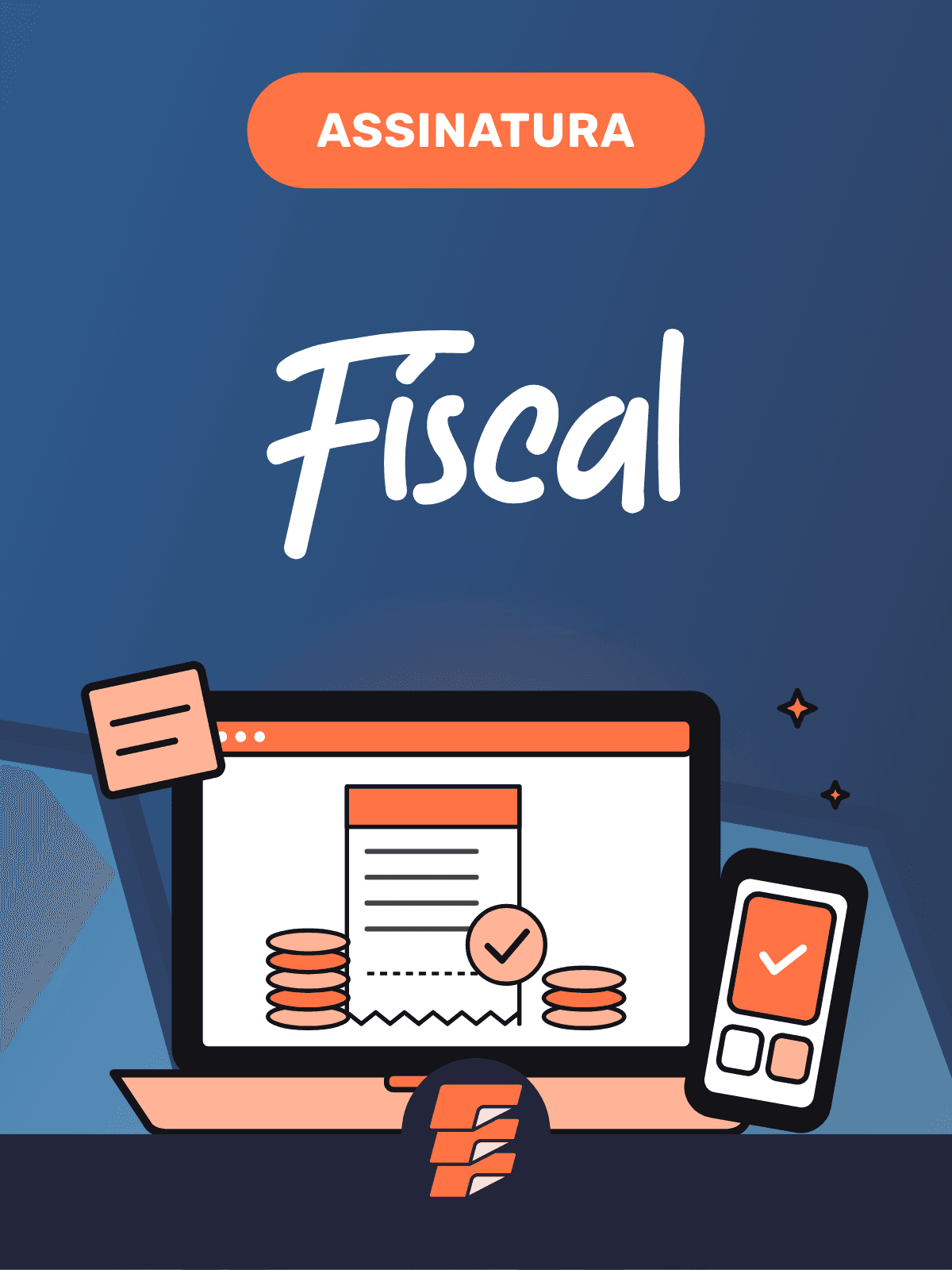 Capa do material Assinatura Fiscal