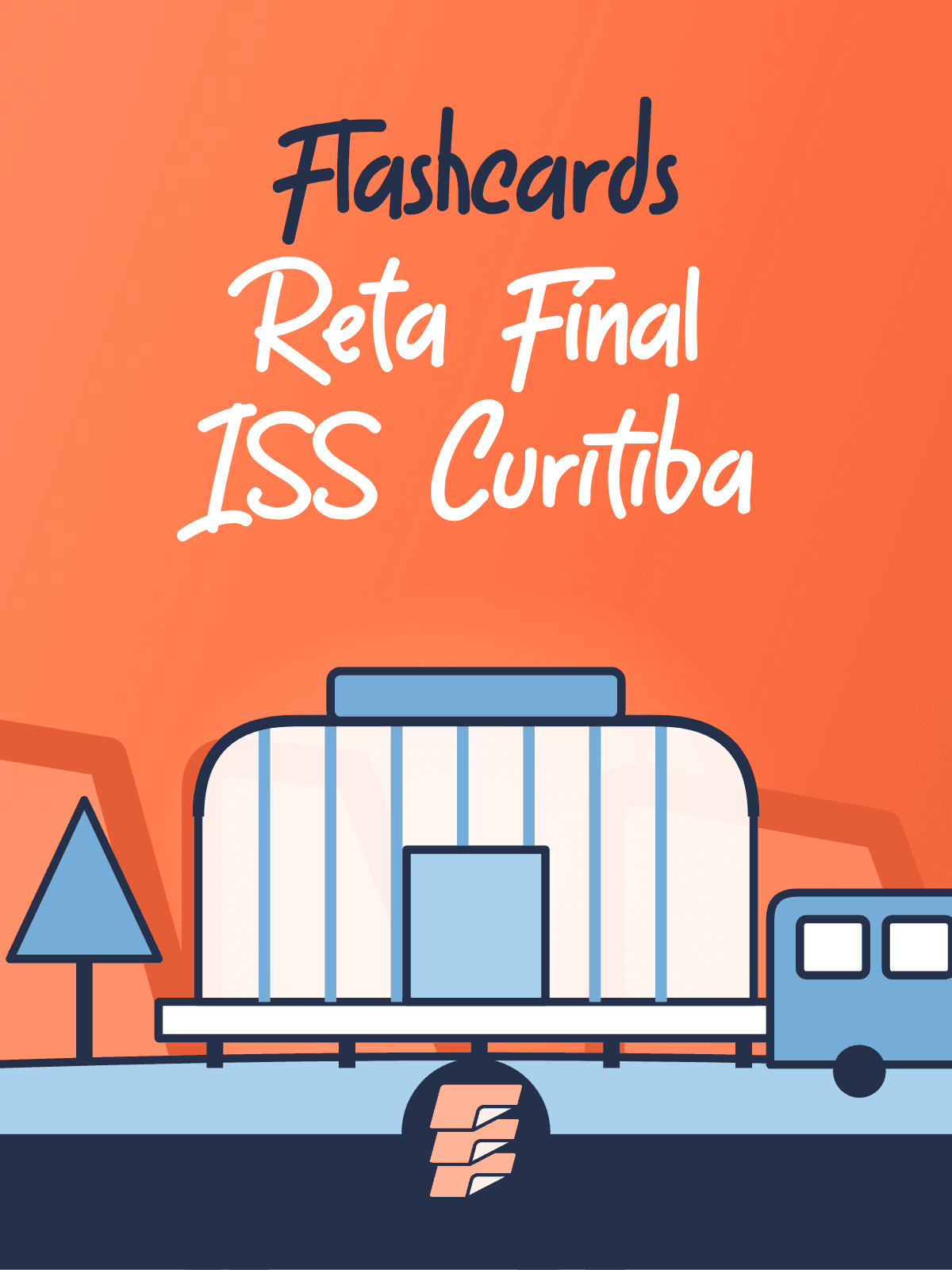 Capa de Flashcards Reta Final ISS Curitiba