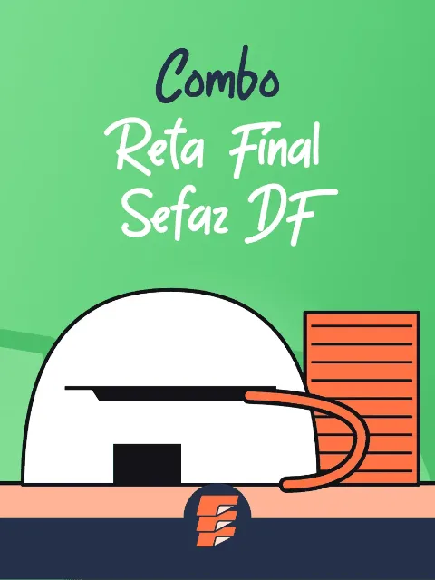 Capa de Combo Reta Final SEFAZ-DF