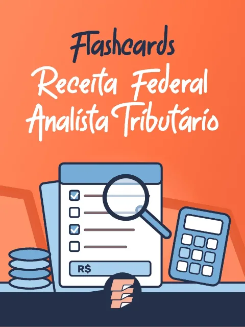 Capa de Flashcards Receita Federal Analista Tributário