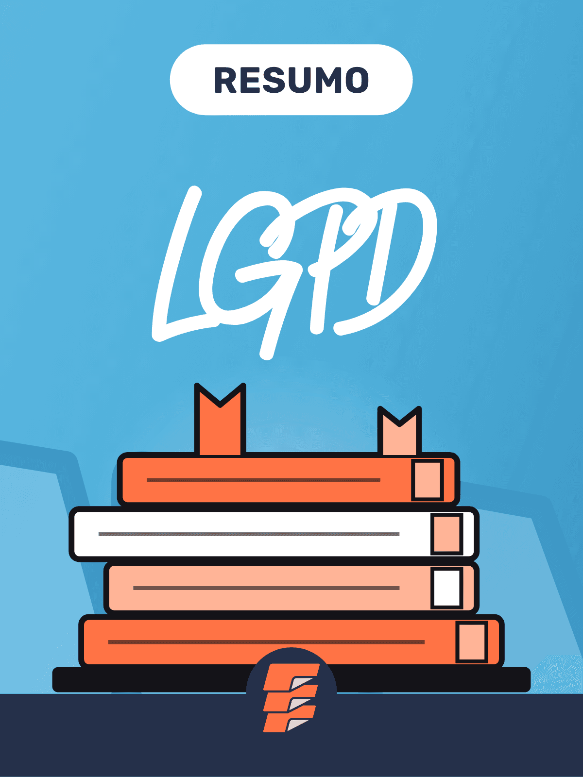 Capa de Resumo LGPD (Lei 13.709/18)
