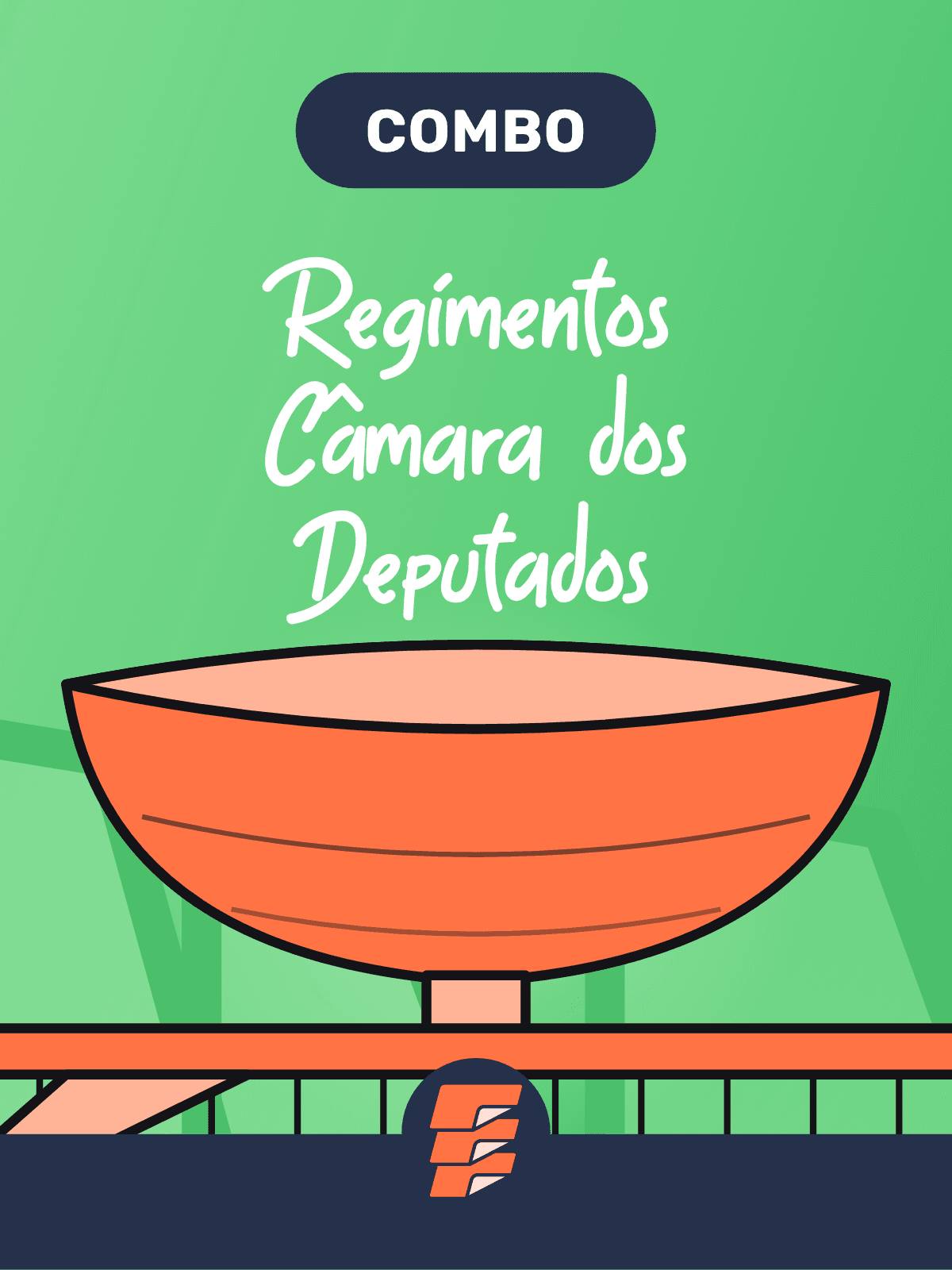 Capa de Combo Regimento Interno, Regimento Comum e Código de Ética Câmara dos Deputados