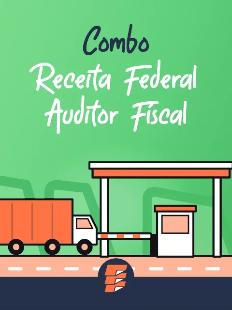 Capa de Combo Receita Federal Auditor Fiscal