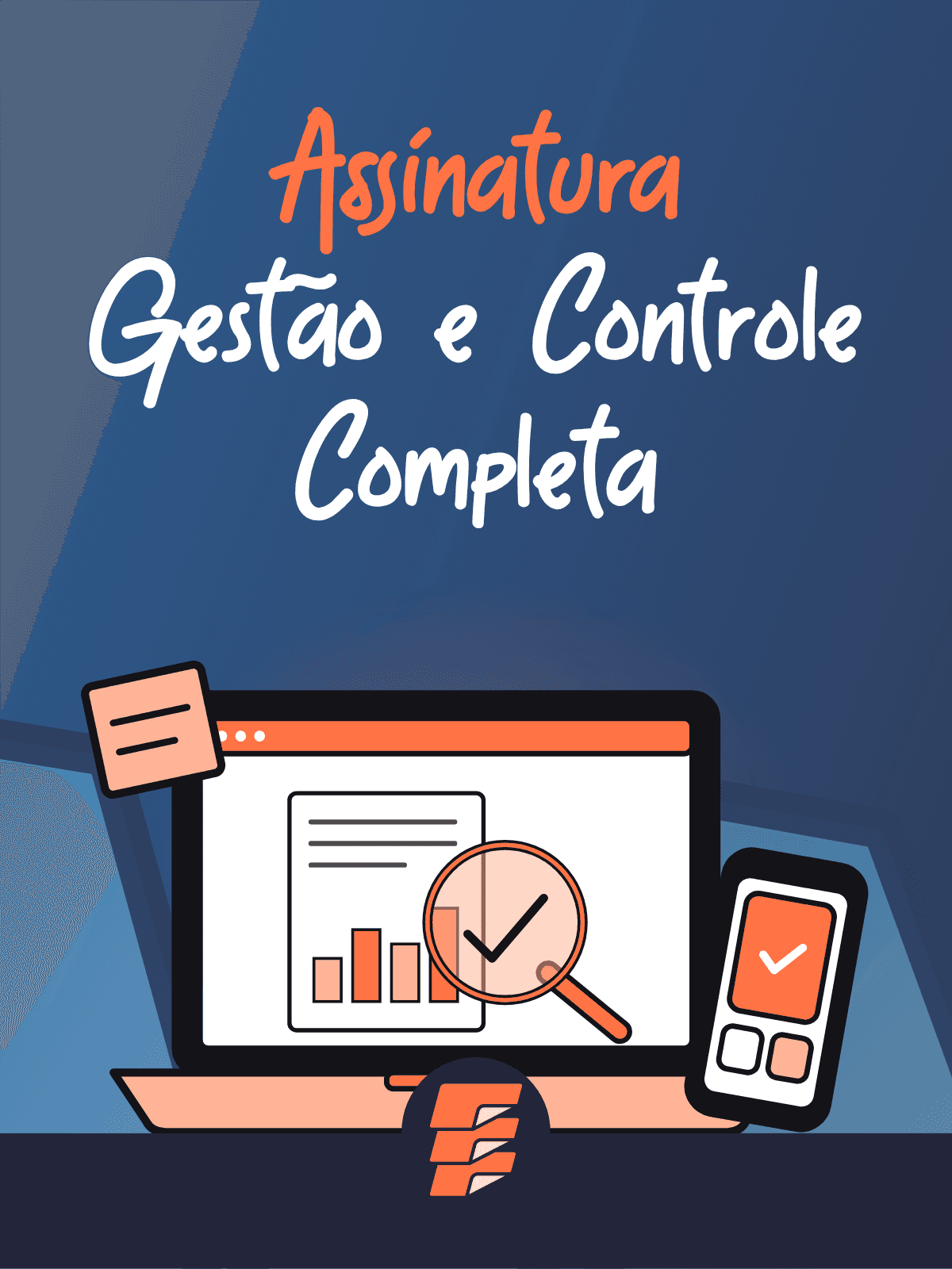 Capa do material Assinatura Gestão e Controle Completa
