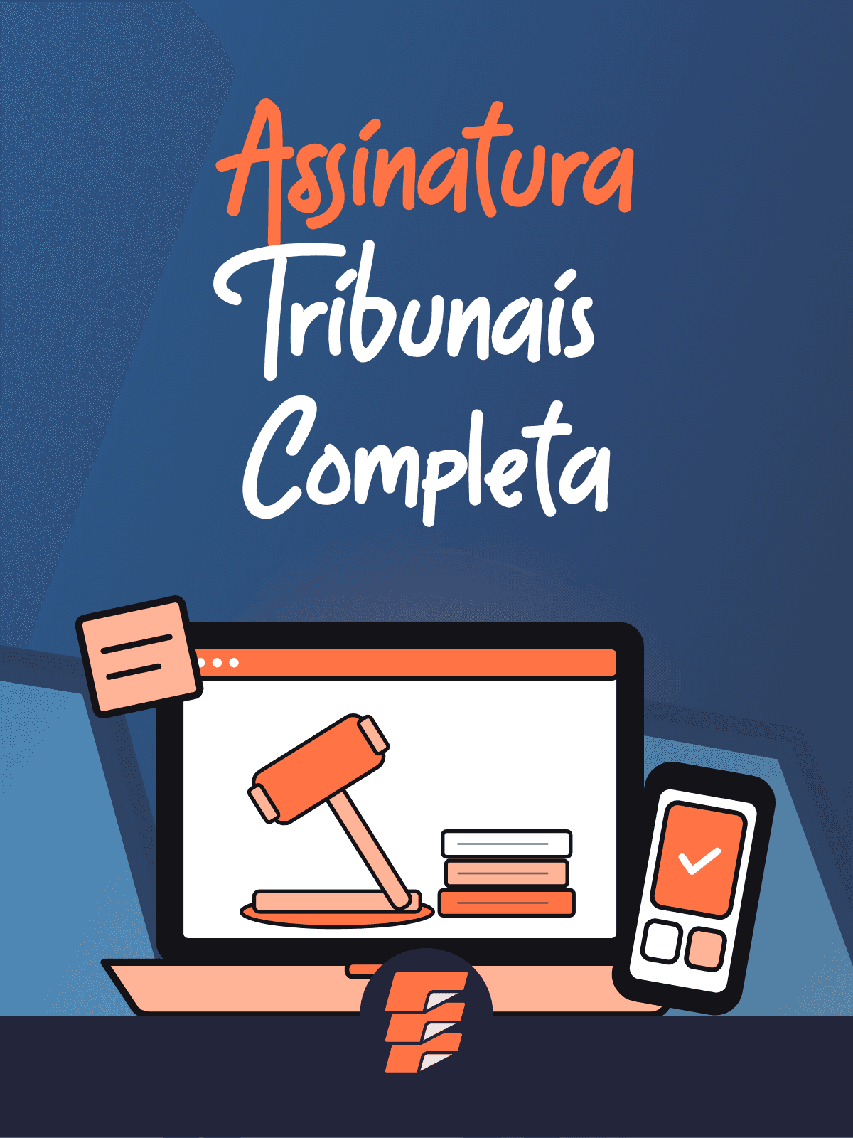 Capa do material Assinatura Tribunais Completa