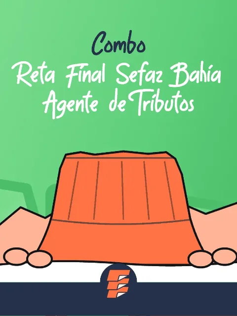 Capa de Combo Reta Final SEFAZ-BA Agente de Tributos Estaduais