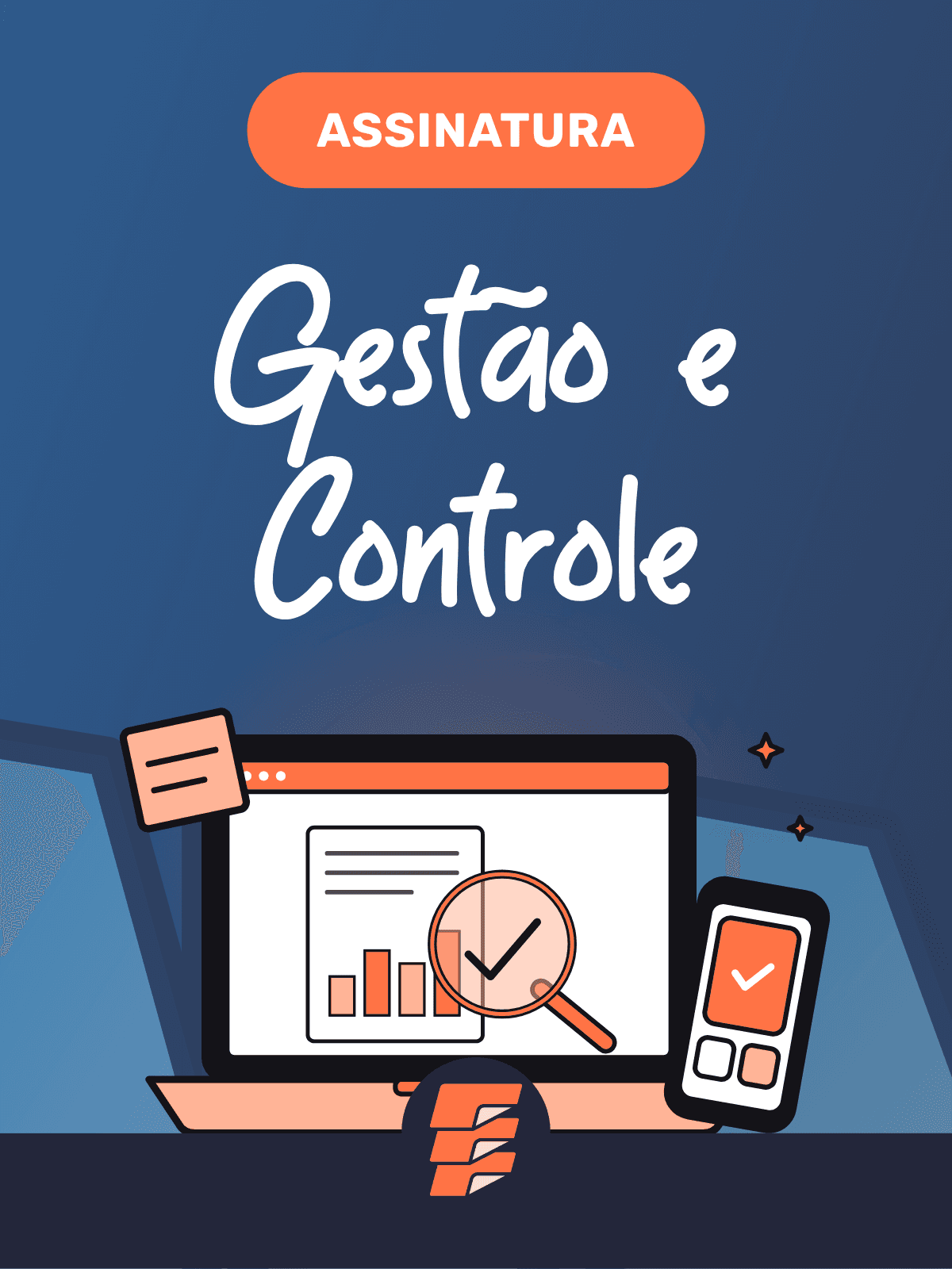 Capa do material Assinatura Gestão e Controle