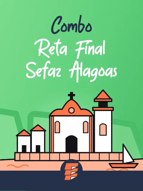 Capa de Combo Reta Final SEFAZ-AL