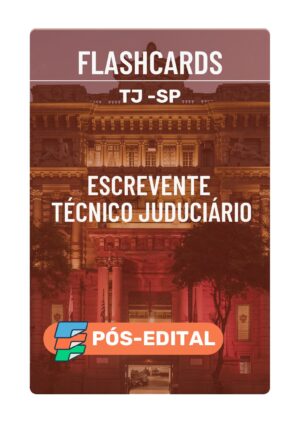 Combo Flashcards TJ-SP (pós-edital)