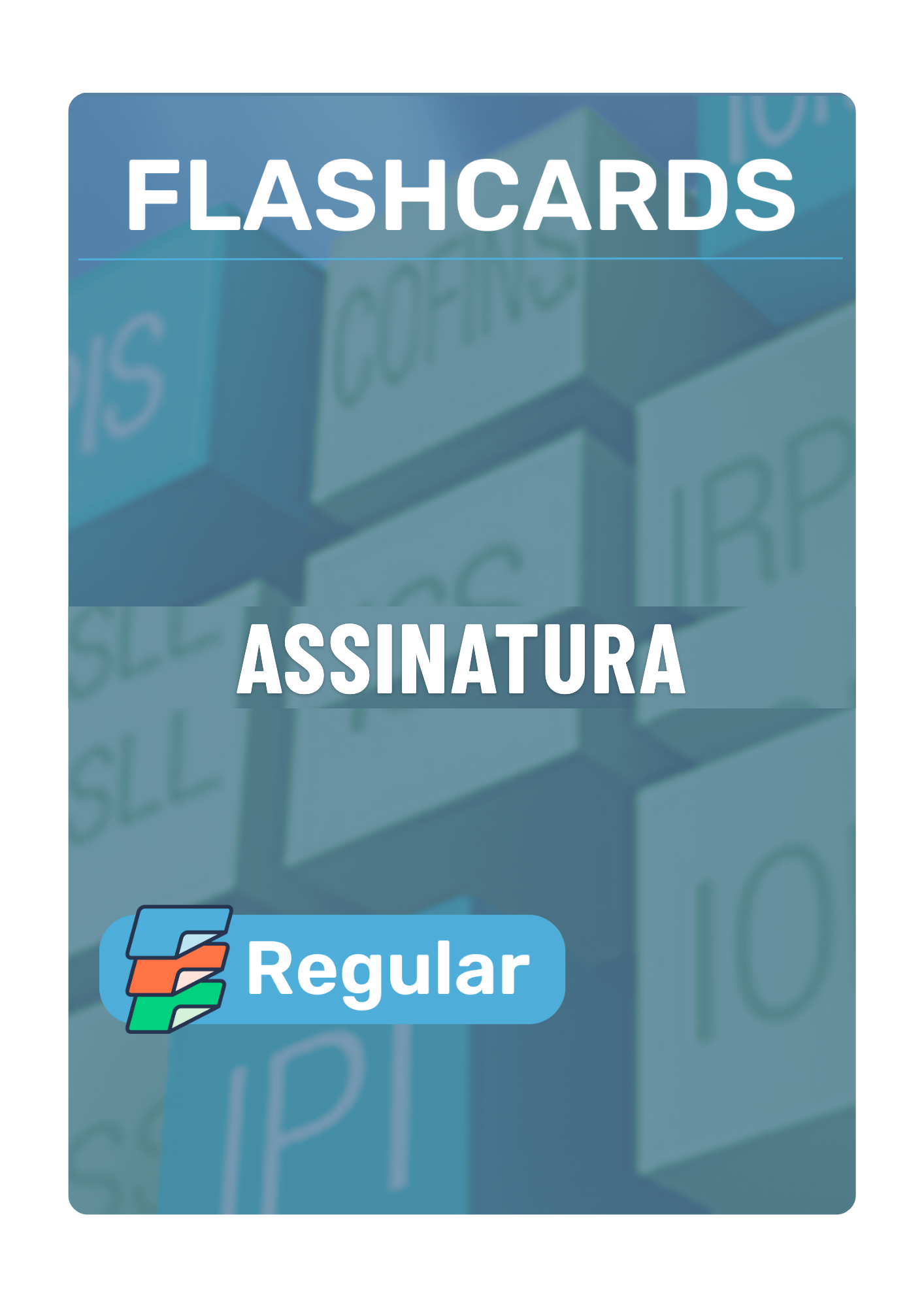 Assinatura Flashcards Regular