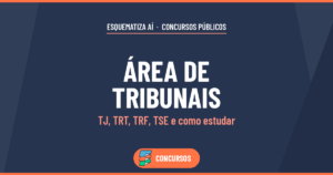 Concursos da Área de Tribunais: TJ, TRT, TRF e TSE